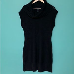 Cowl Neck Sweater Dress